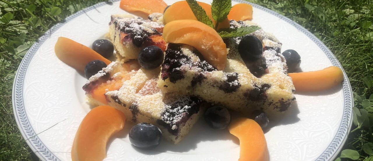 Ovocný koláč z Prostějova